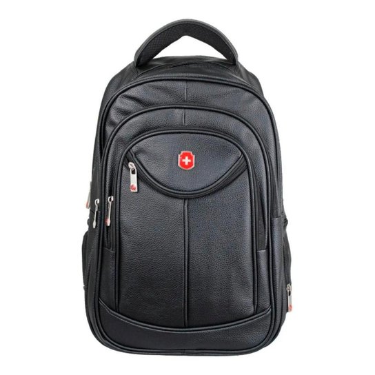 Mochila Swissland Executiva Couro Compartimento Para Notebook - - Preto é ruim? Mochila Swissland Executiva Couro Compartimento Para Notebook - - Preto é boa?