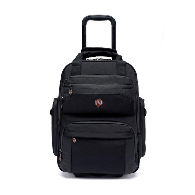 Mochila Swissport Executiva De Rodinhas Espaçosa Trabalho Notebook 36 Litros