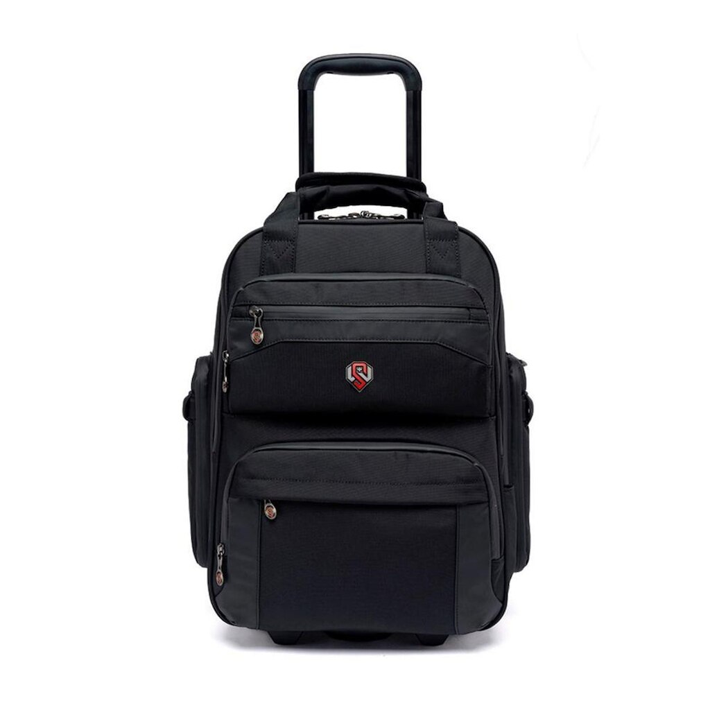 Mochila Swissport Executiva De Rodinhas Espaçosa Trabalho Notebook 36 Litros