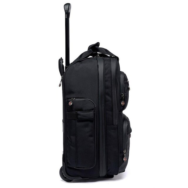 Mochila Swissport Executiva De Rodinhas Espaçosa Trabalho Notebook 36 Litros
