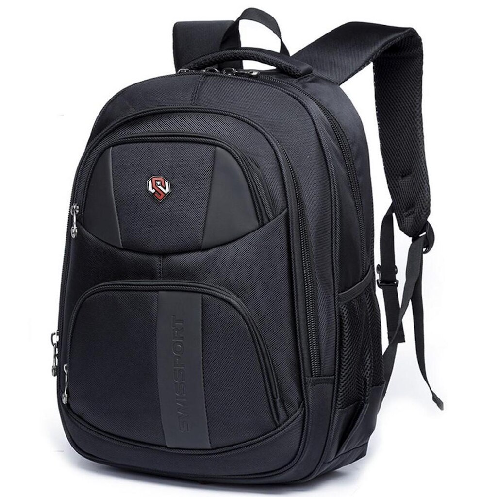 Mochila Swissport Executiva Masculina Reforçada Para Notebook 26 Litros