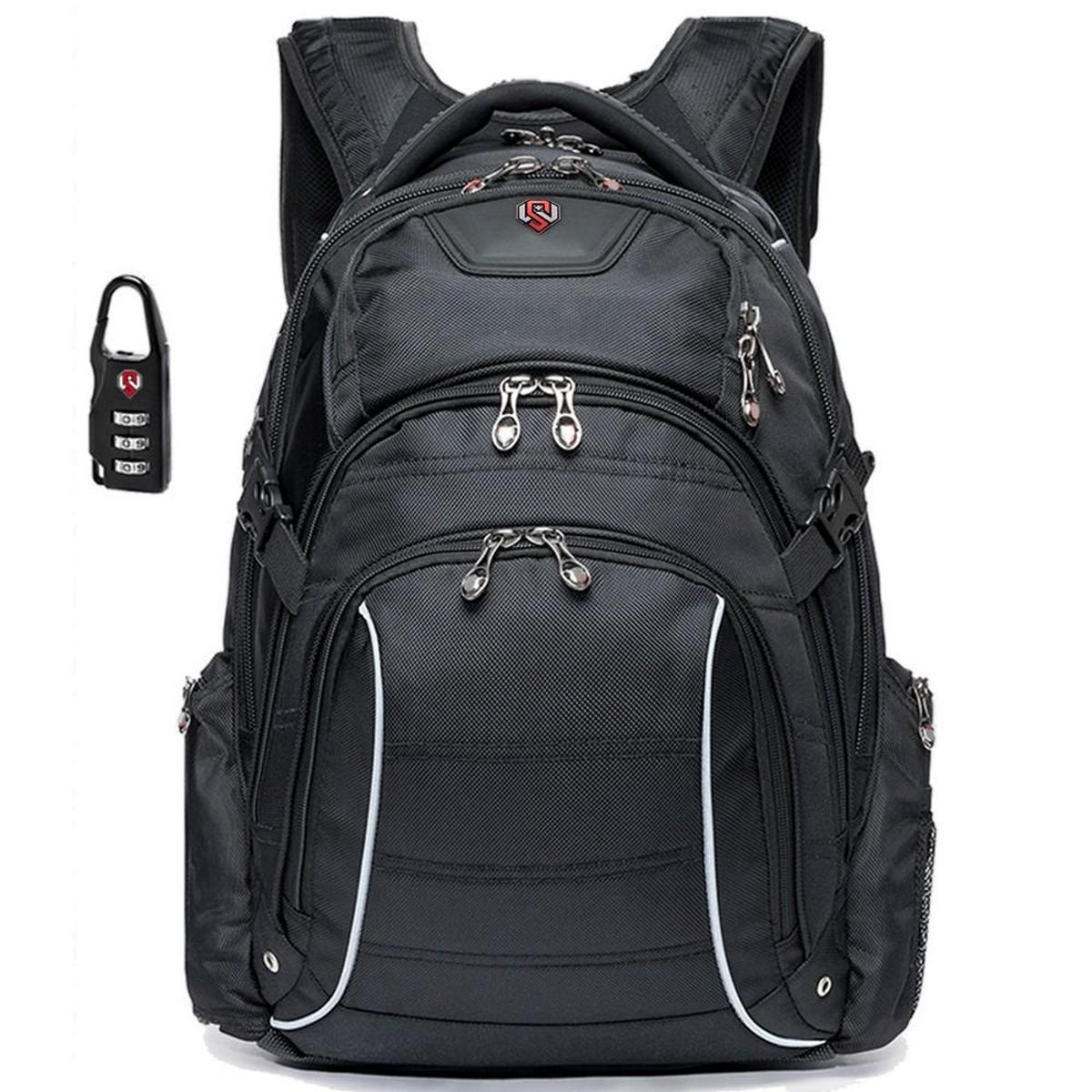 Mochila Swissport Executiva Notebook C/ Capa de Chuva Menor preço em Mochila Swissport Executiva Notebook C/ Capa de Chuva