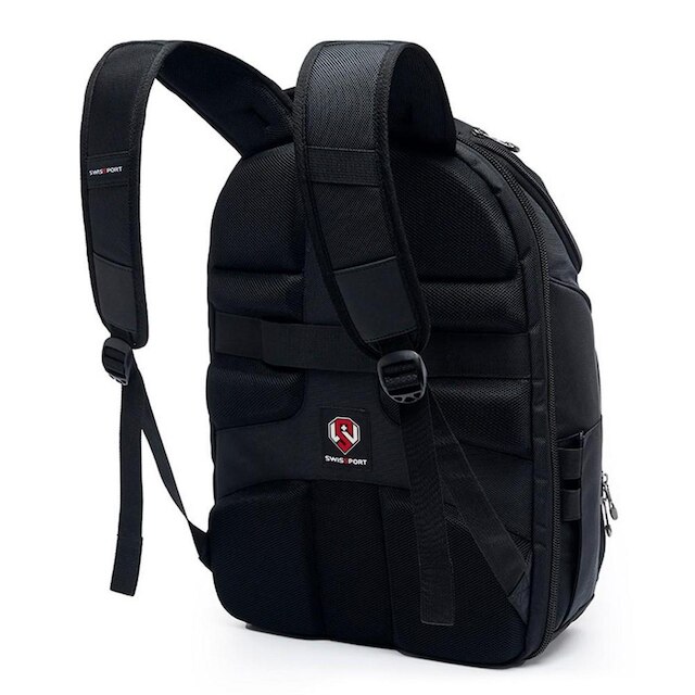 Mochila Swissport Executiva Reforçada C/ Cadeado 30 Litros