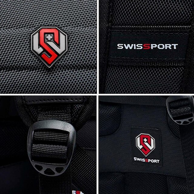 Mochila Swissport Executiva Reforçada C/ Cadeado 30 Litros
