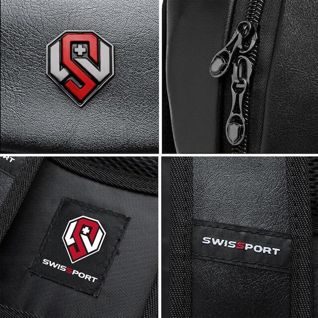 Mochila Swissport Executiva Trabalho Reforçada Notebook Masculina 30 Litros