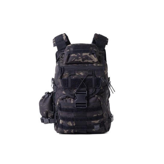 Mochila Tática Delta BR Force Militar Múltiplas Divisórias - Camuflado Preto é boa?