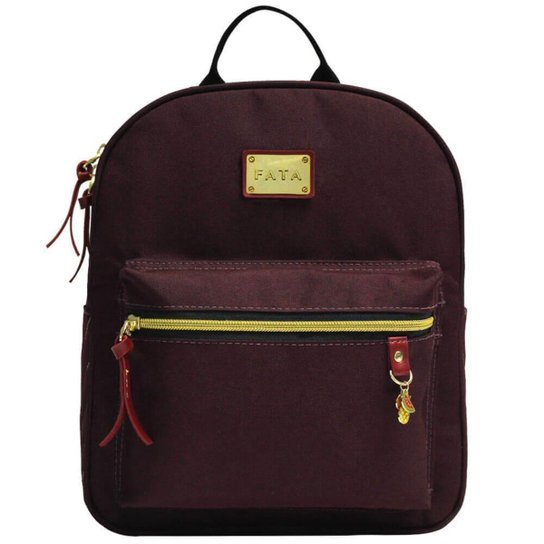 Mochila Térmica Feminina Fitness Marmita Syrah Fata - Bordô Menor preço em Mochila Térmica Feminina Fitness Marmita Syrah Fata - Bordô