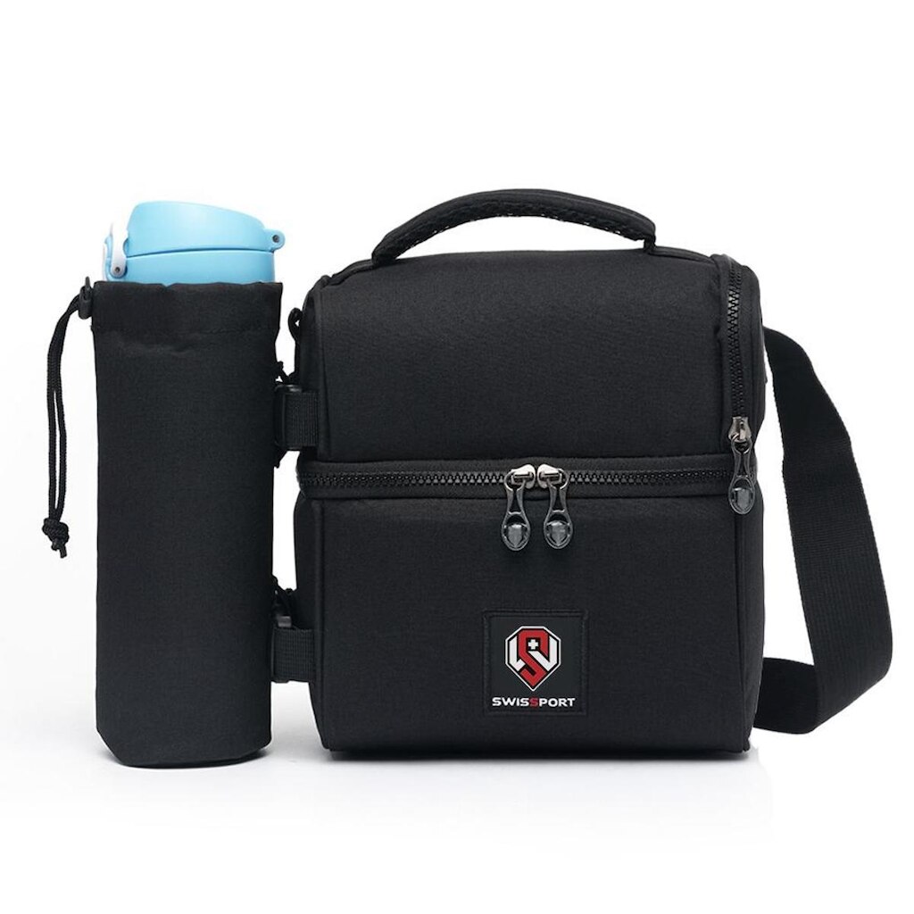 Mochila Térmica Swissport Porta Garrafa Resistente 6 Litros