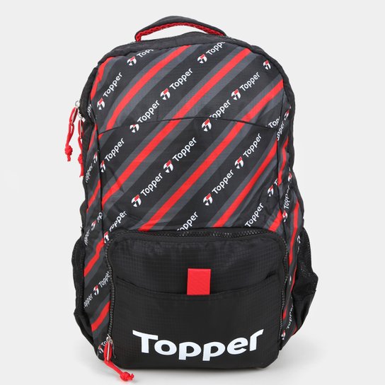 Mochila Topper Identity - Preto+Vermelho é boa?