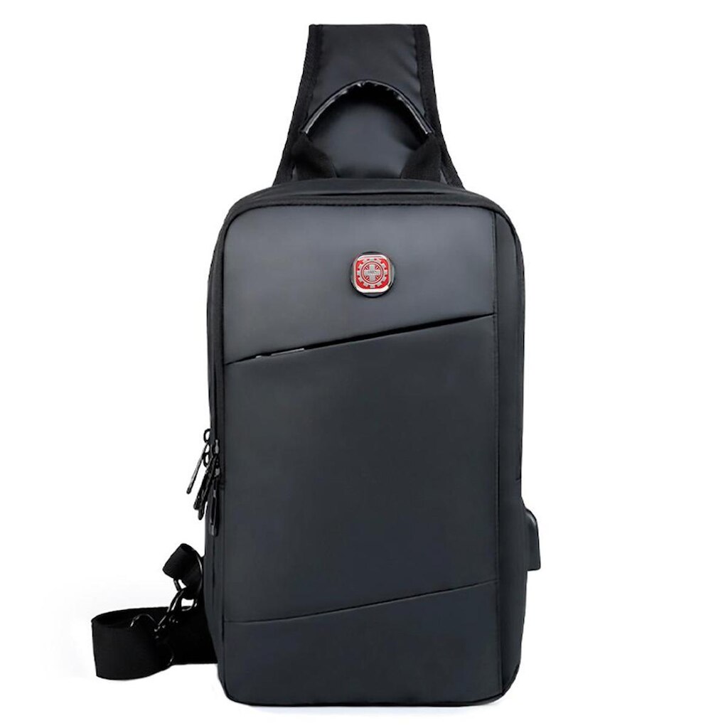 Mochila transversal Crossgear Shoulder Bag Executiva Usb