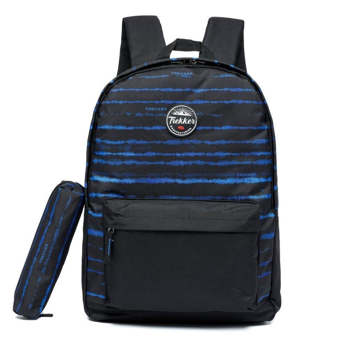 Mochila Trekker Escolar Feminina Notebook Resistente Trabalho Espaçosa