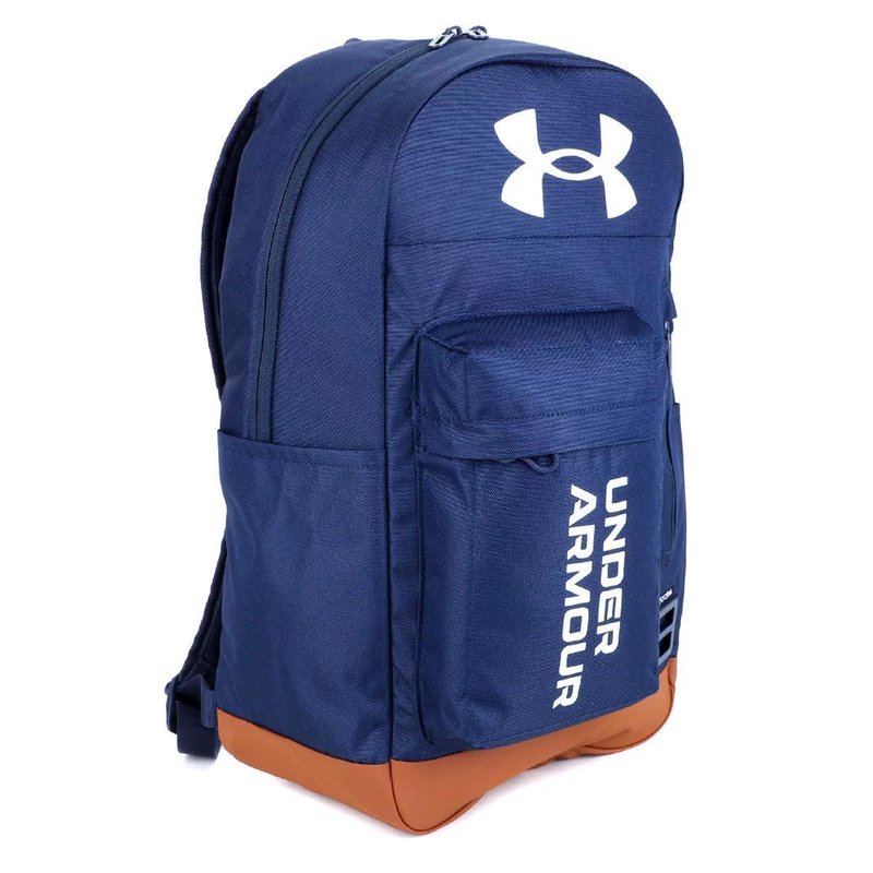 Mochila Under Armour Halftime - Marinho e Branco - Único em oferta na Shopee Mochila Under Armour Halftime – Marinho e Branco – Único