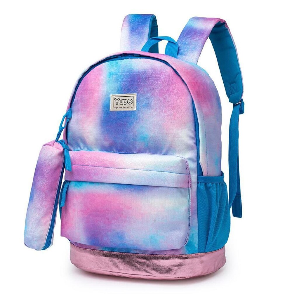 Mochila Universitária Feminina Estojo Reforçada