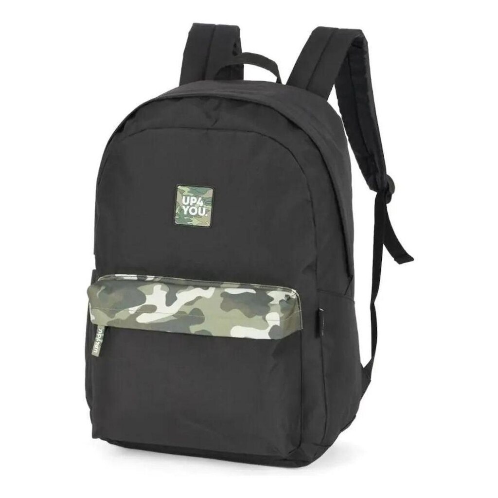 MOCHILA UP4YOU CAMUFLADA PRETA MS47861UP-PT