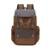 MOCHILA VIAGEM CANVAS COM PU PREMIUM 6048-1# - Marrom