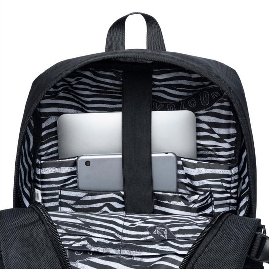 Mochila Volcom Espaçosa Reforçada 16 Litros