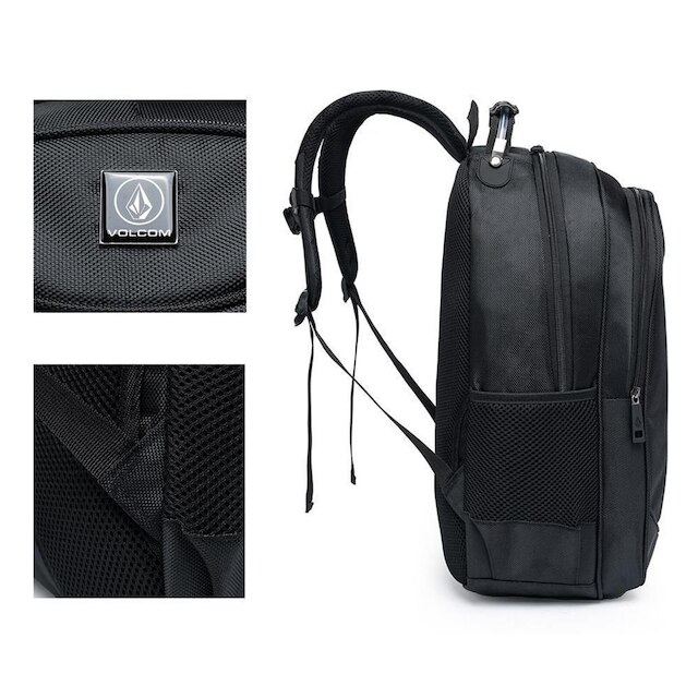 Mochila Volcom Executiva Notebook Reforçada Faculdade Viagem 28 Litros