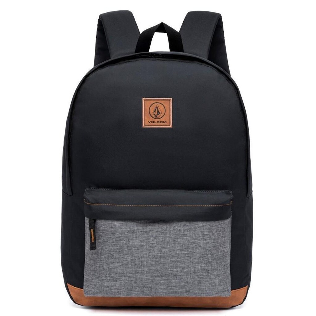 Mochila Volcom Faculdade Bolsa Escolar Resistente Trabalho 15 Litros