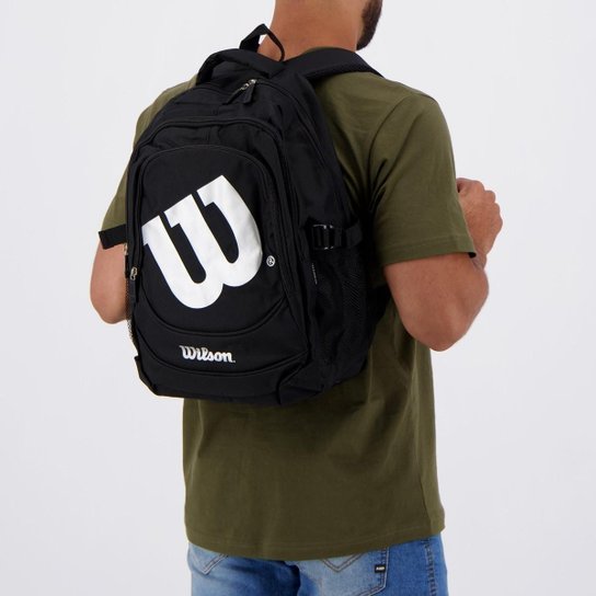 Mochila Wilson Authentic Bag Preta e Cinza - Preto é ruim? Mochila Wilson Authentic Bag Preta e Cinza - Preto é boa?