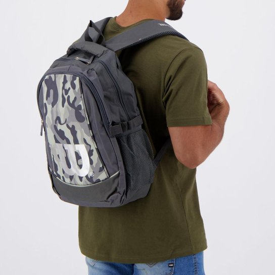Mochila Wilson Mc20006 Camuflada - Verde Menor preço em Mochila Wilson Mc20006 Camuflada - Verde