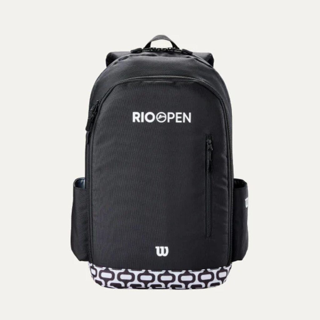 Mochila Wilson Team Rio Open 2026 Preto