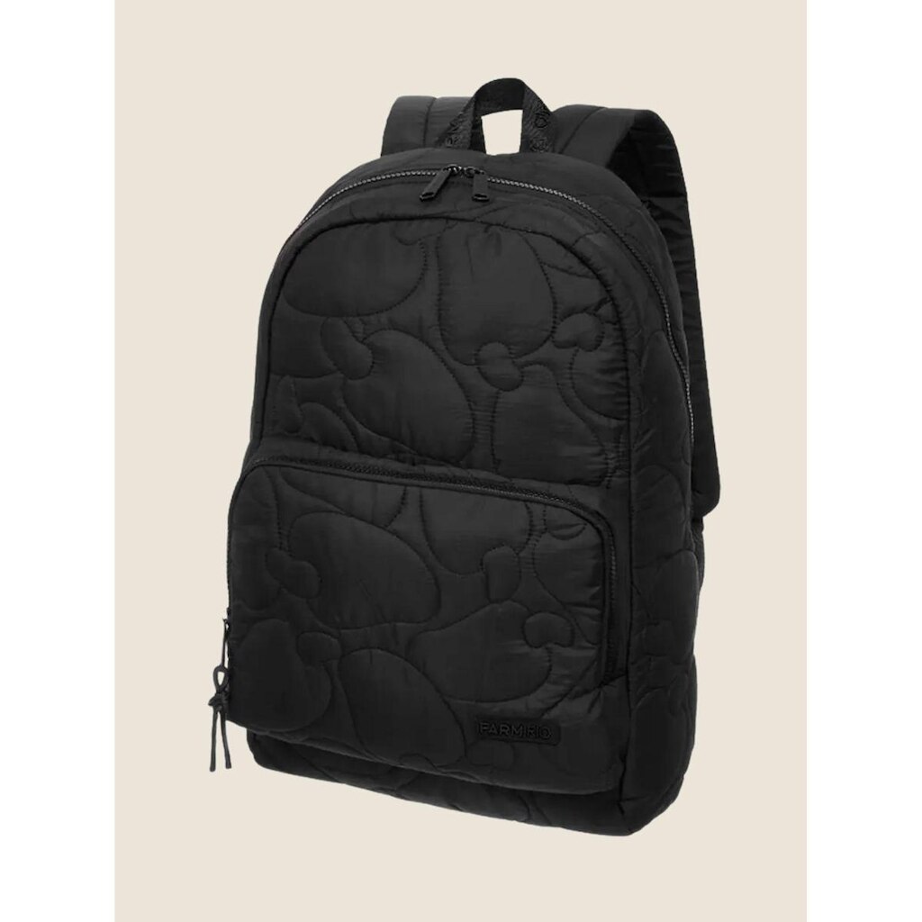 Mochila Xodó Puffer Preto Farm