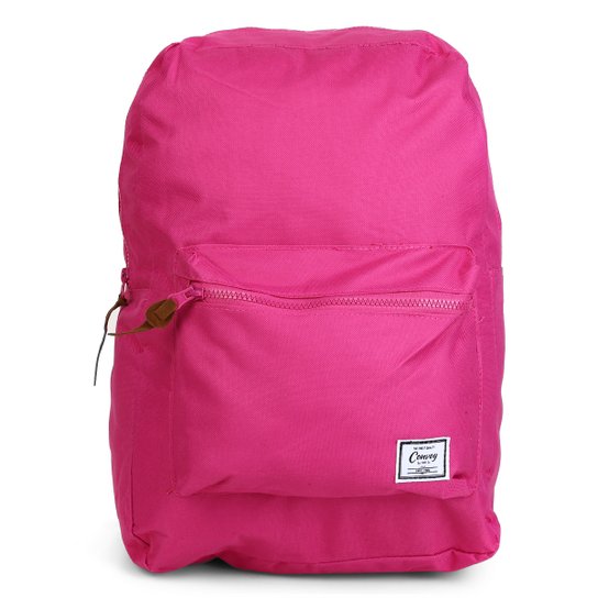 Mochila Yins Brasil Convoy Casual Poliester 17" - Rosa Menor preço em Mochila Yins Brasil Convoy Casual Poliester 17" - Rosa