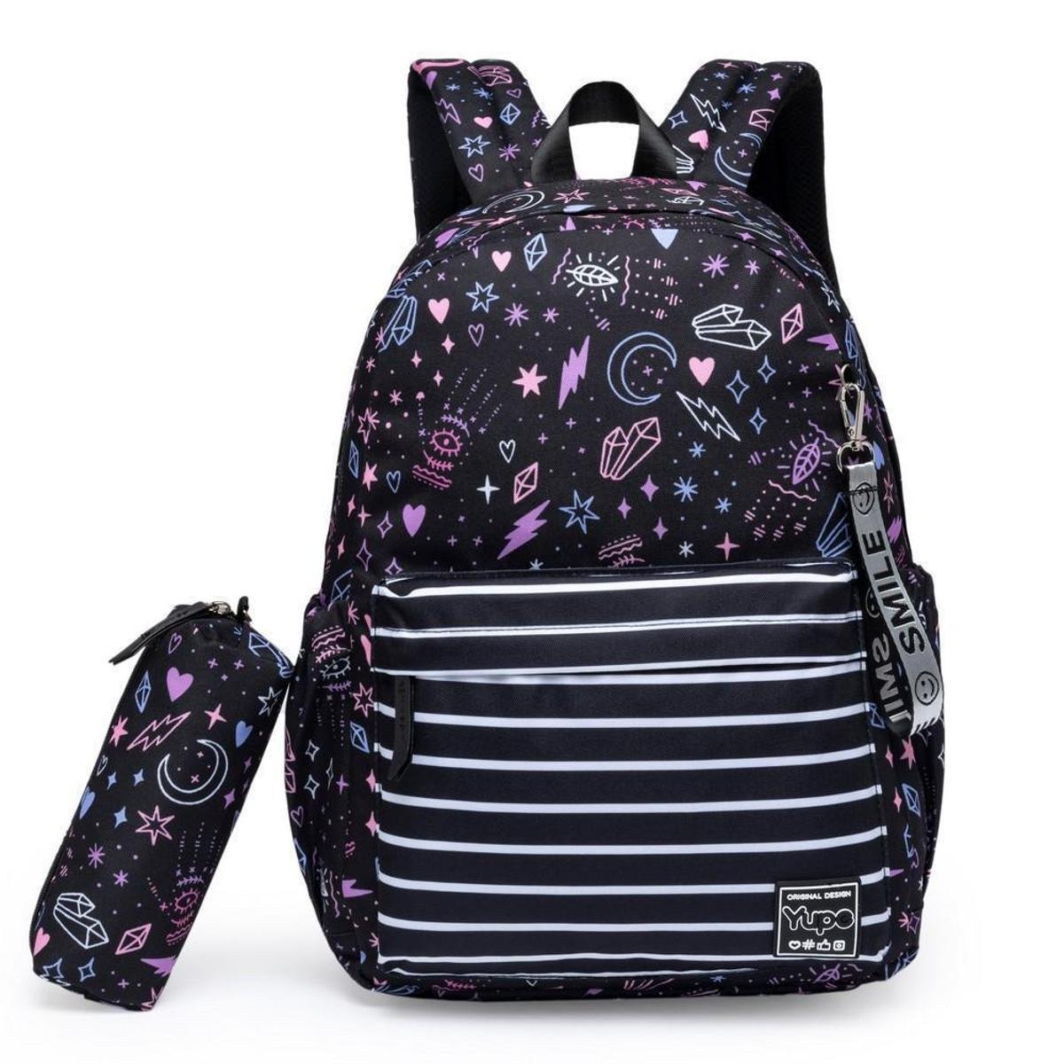 Mochila Yupe Faculdade Resistente Notebook 18 Litros