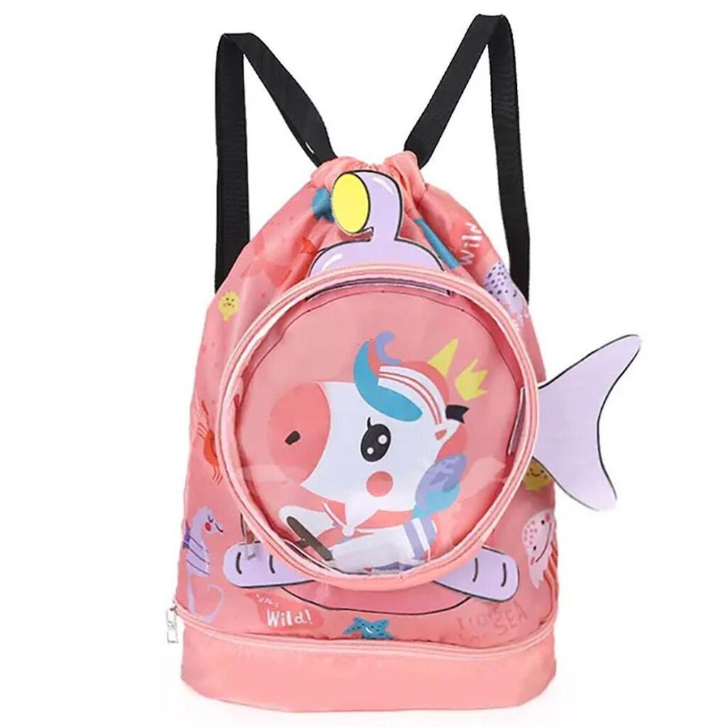 Mochilinha estilo Sacola Infantil de Unicórnio