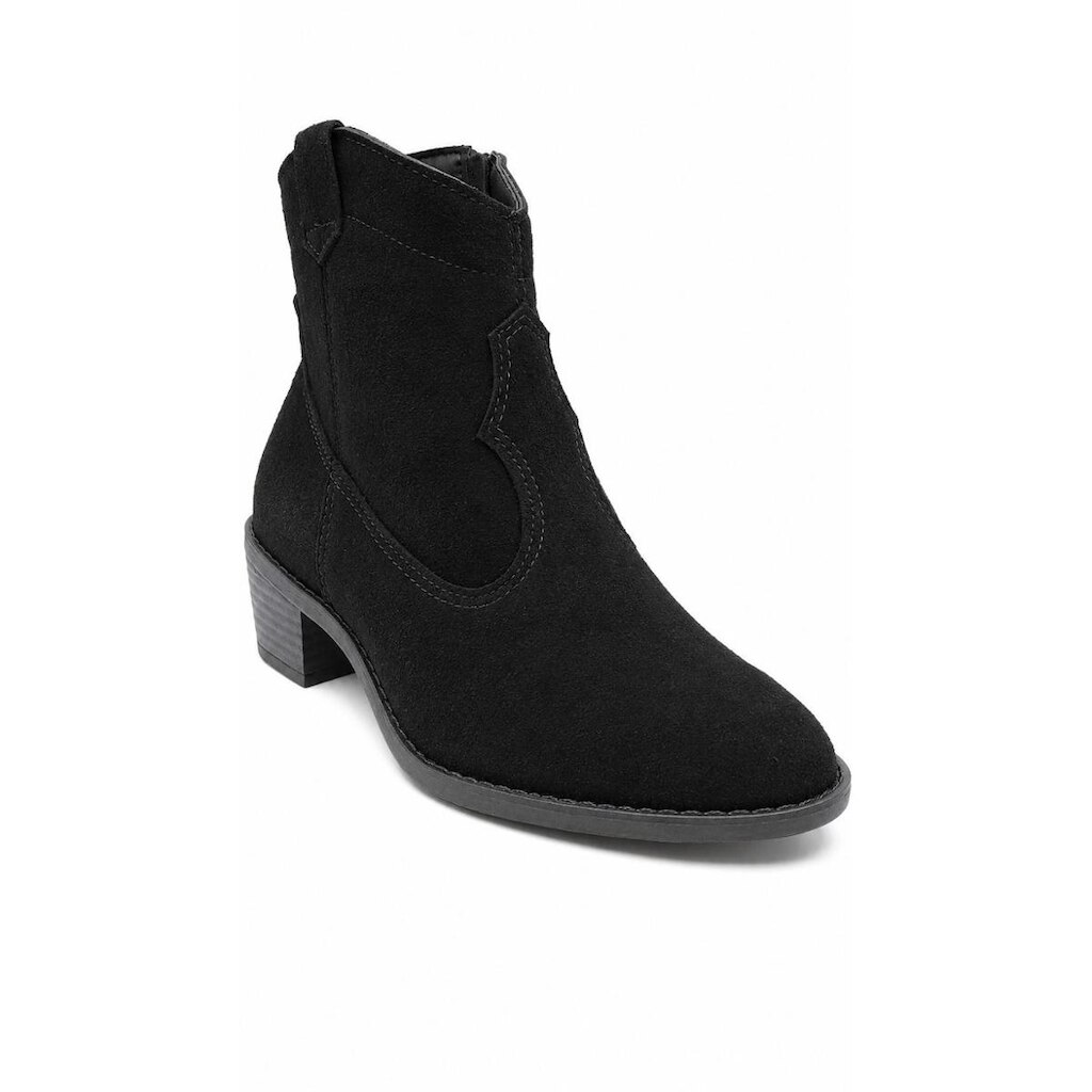 Moleca Bota London Preto Conforto Acolhedor