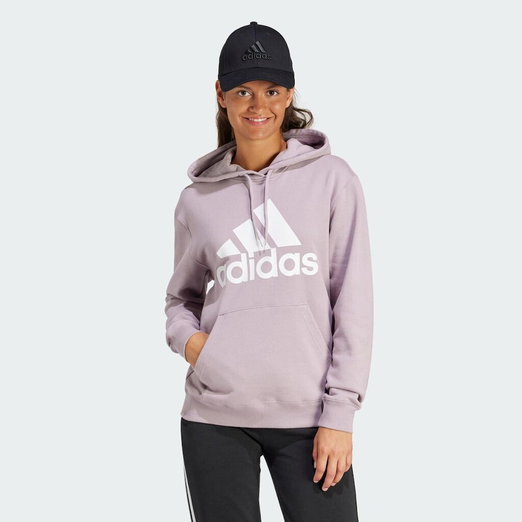 Moletinho Adidas Capuz Essentials Big Logo Regular Feminino
