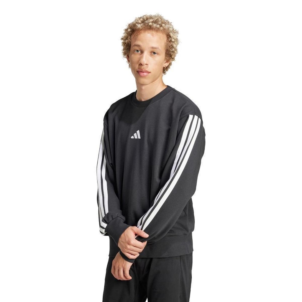 Moletinho Adidas Essentials Três Listras Masculino