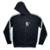 Moletom Aberto Natural Art Plus Size 22150613 - - Preto