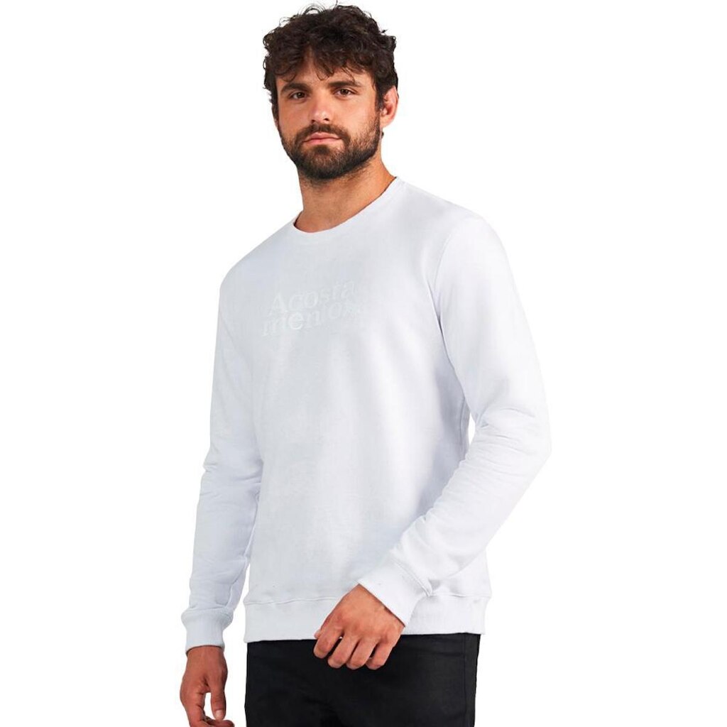 Moletom Acostamento Casual Masculino