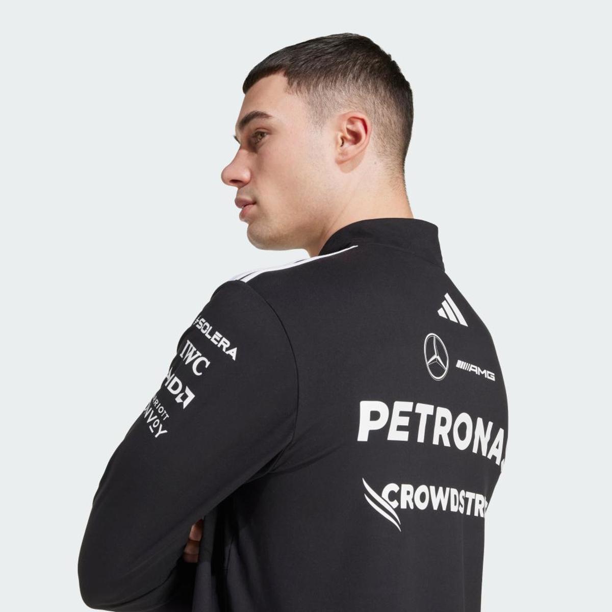 Moletom Adidas 1/4Zip Mercedes Amg Petronas Formula One Team