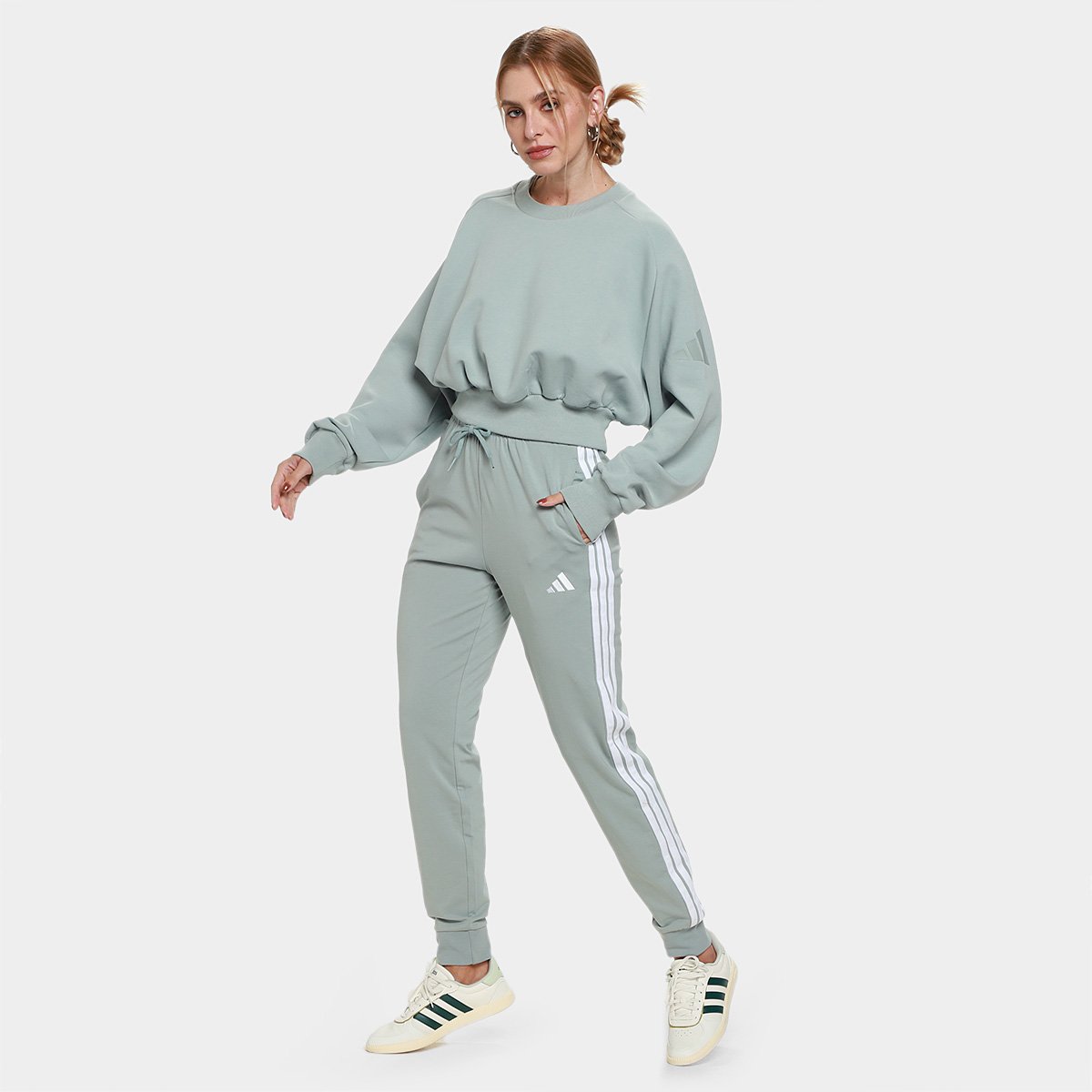 Moletom Adidas All Szn Sl Sw Feminino - 5