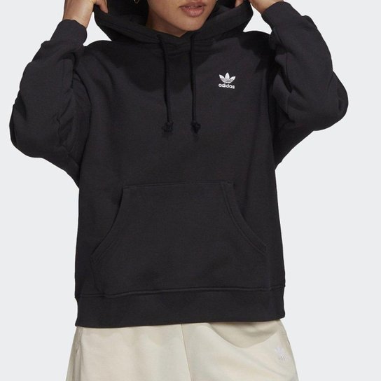 Conjunto Adidas Adidas Originals Moletom Preto Feminino Adidas