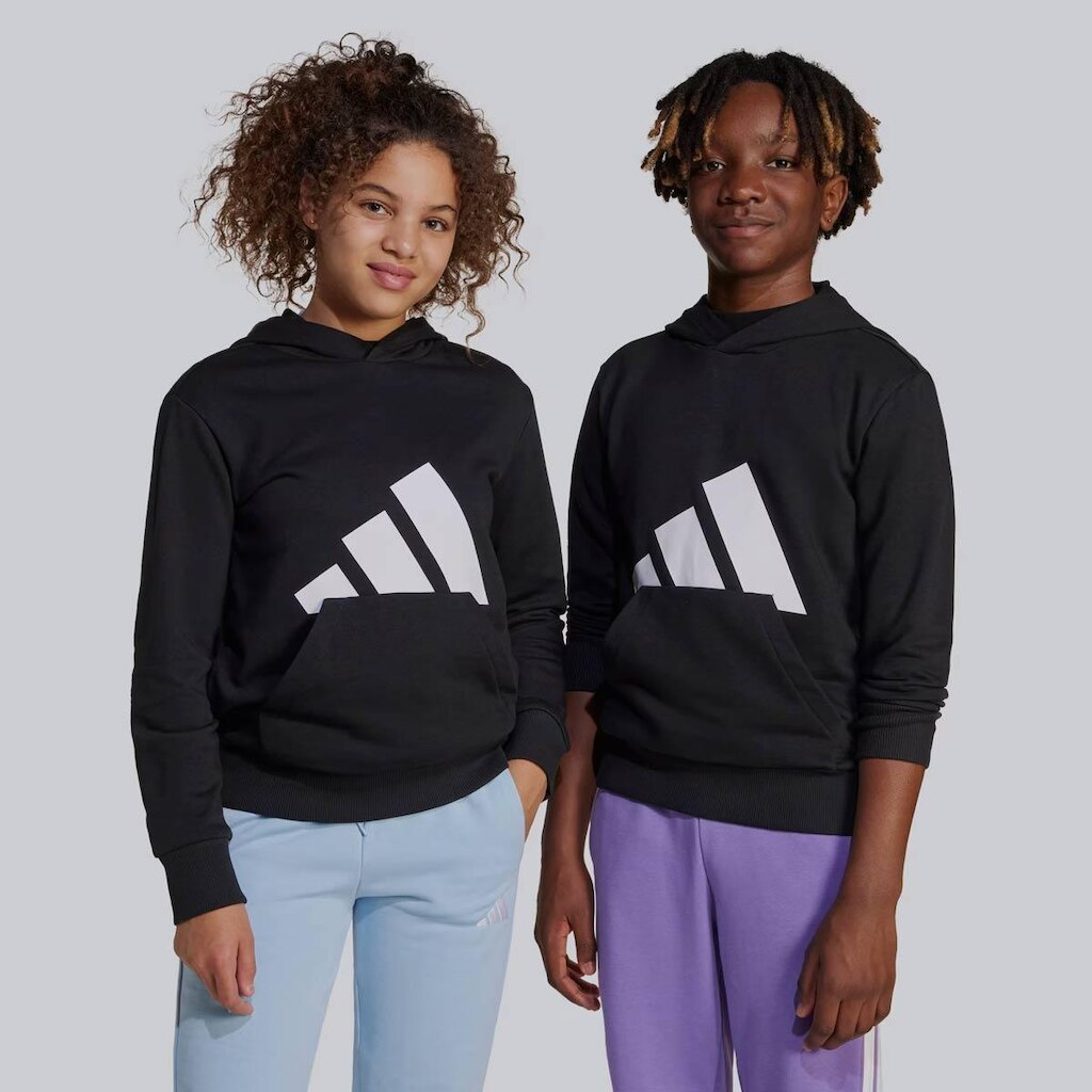 Moletom Adidas Big Logo com Capuz Juvenil  Unissex
