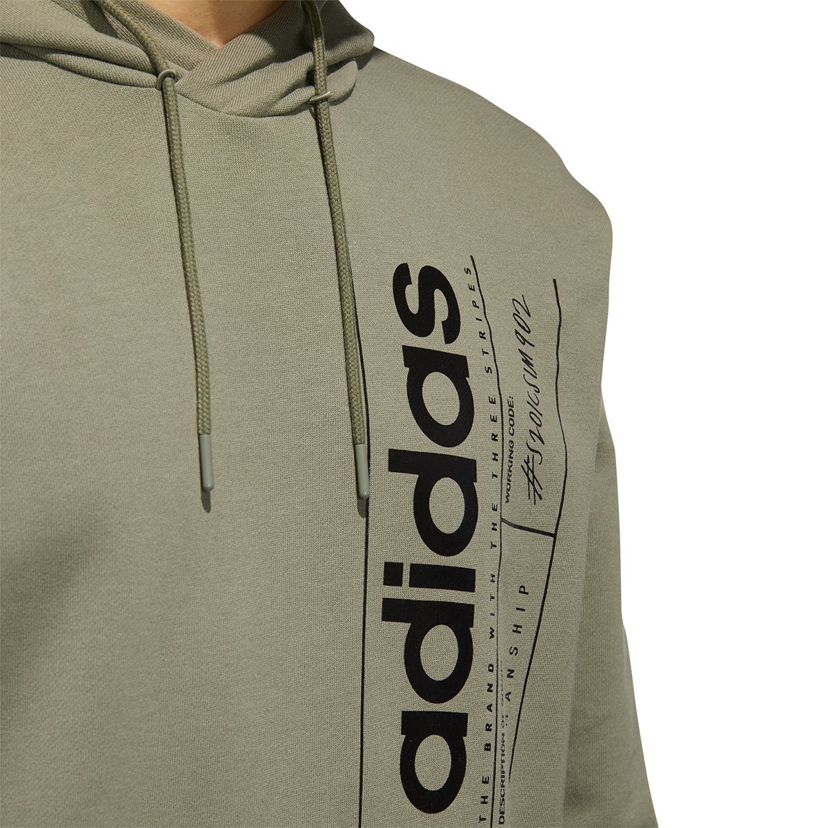 moletom adidas brilliant basics masculino