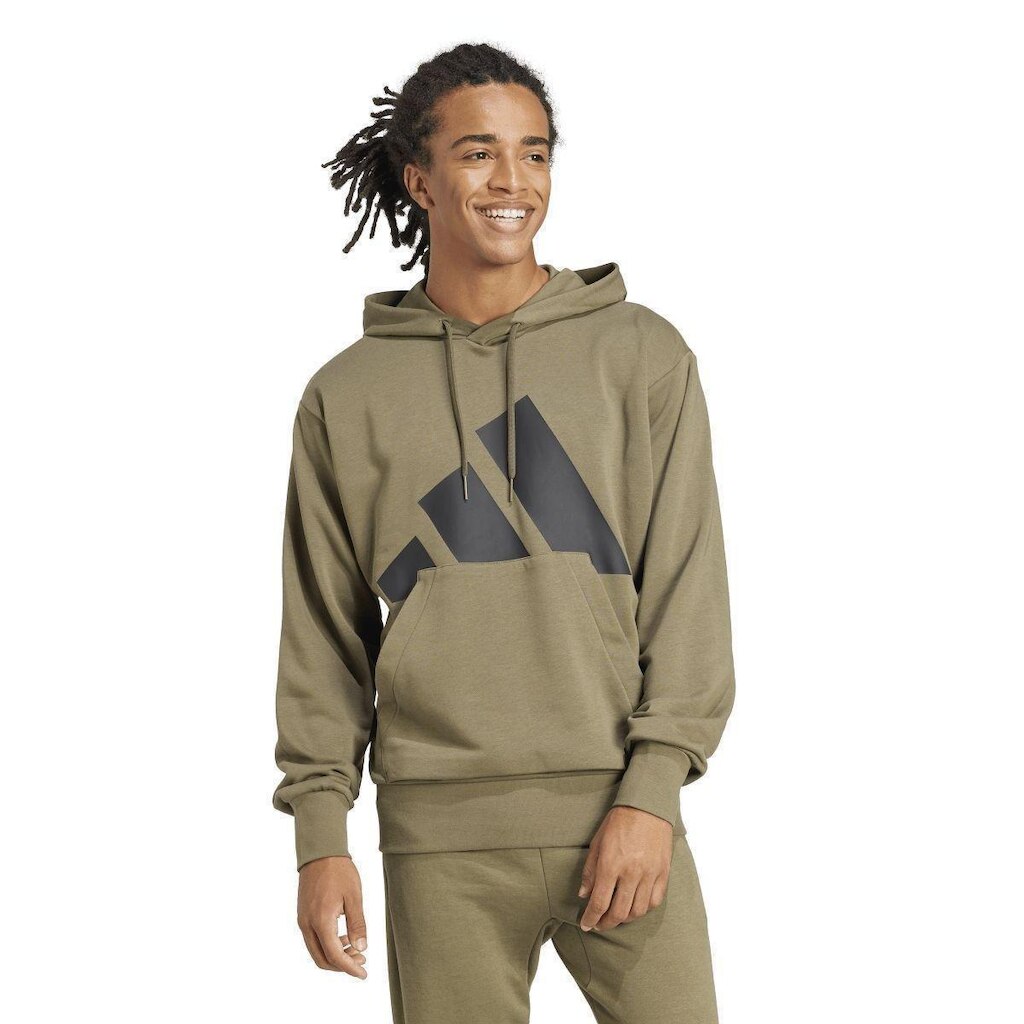 Moletom Adidas Capuz Essentials Big Logo - VERDE GG