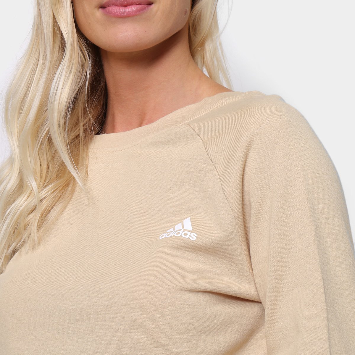 moletom cropped adidas