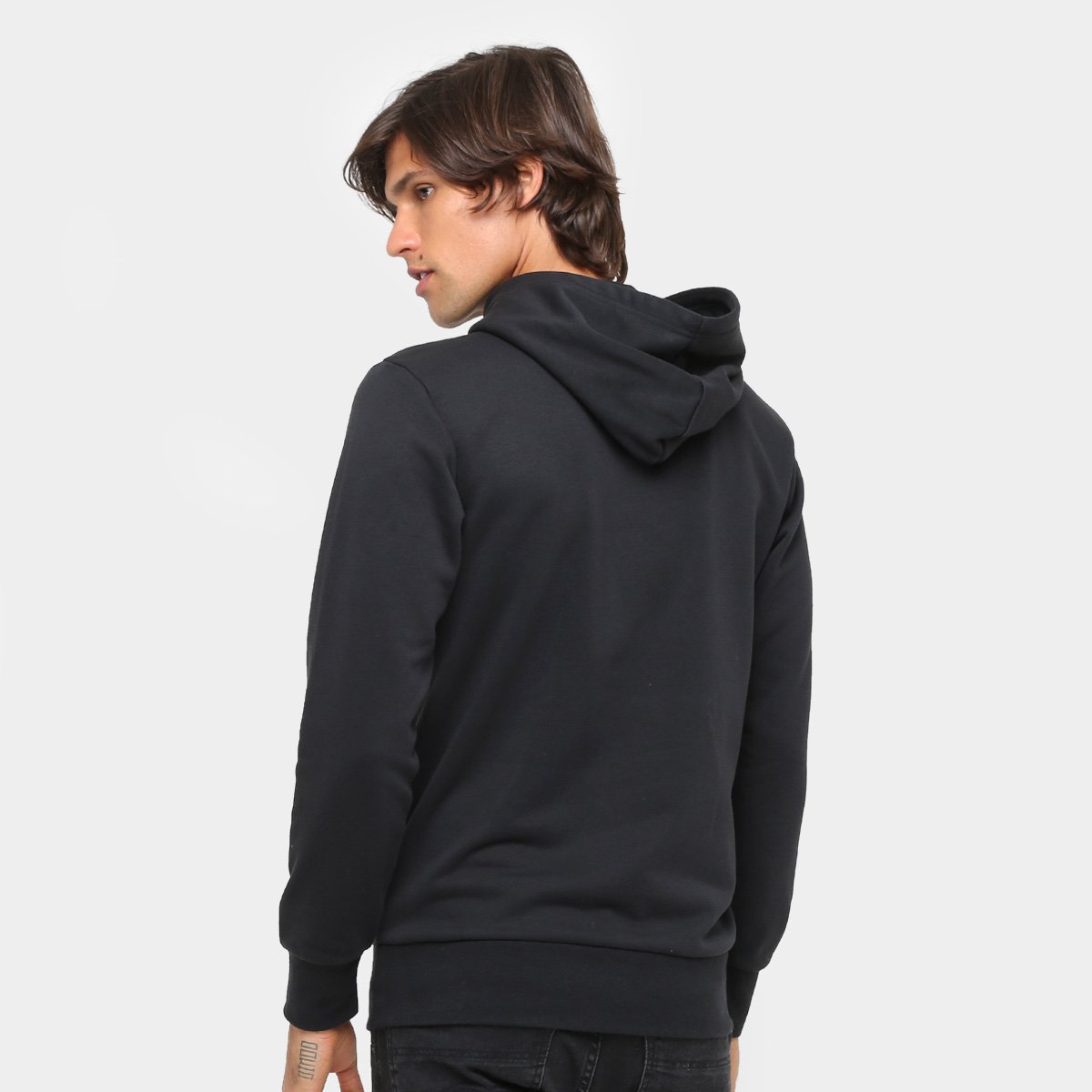 cotton spa terry moletom com capuz