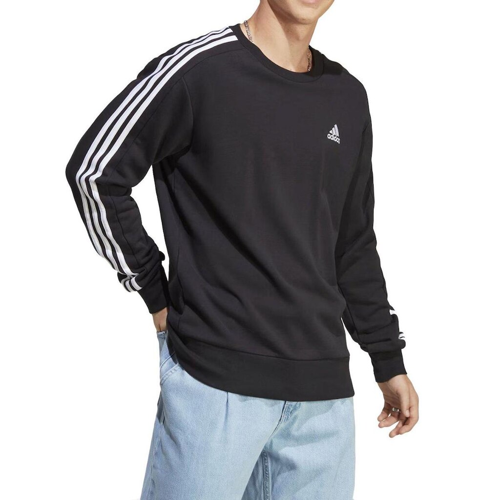 Moletom Adidas Fechado Essential 3-Stripes