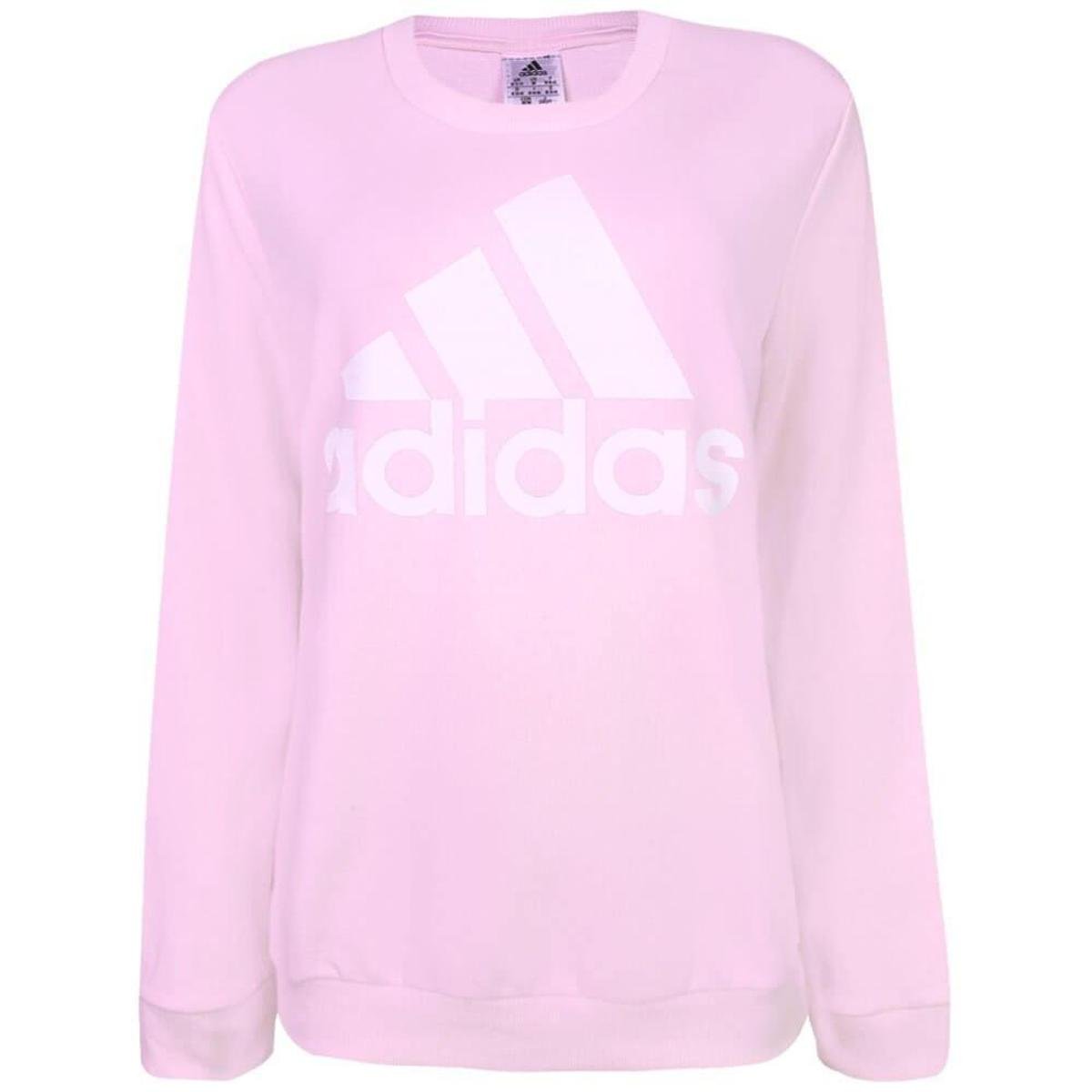 Moletons Adidas Rosa - Compre Já | Netshoes