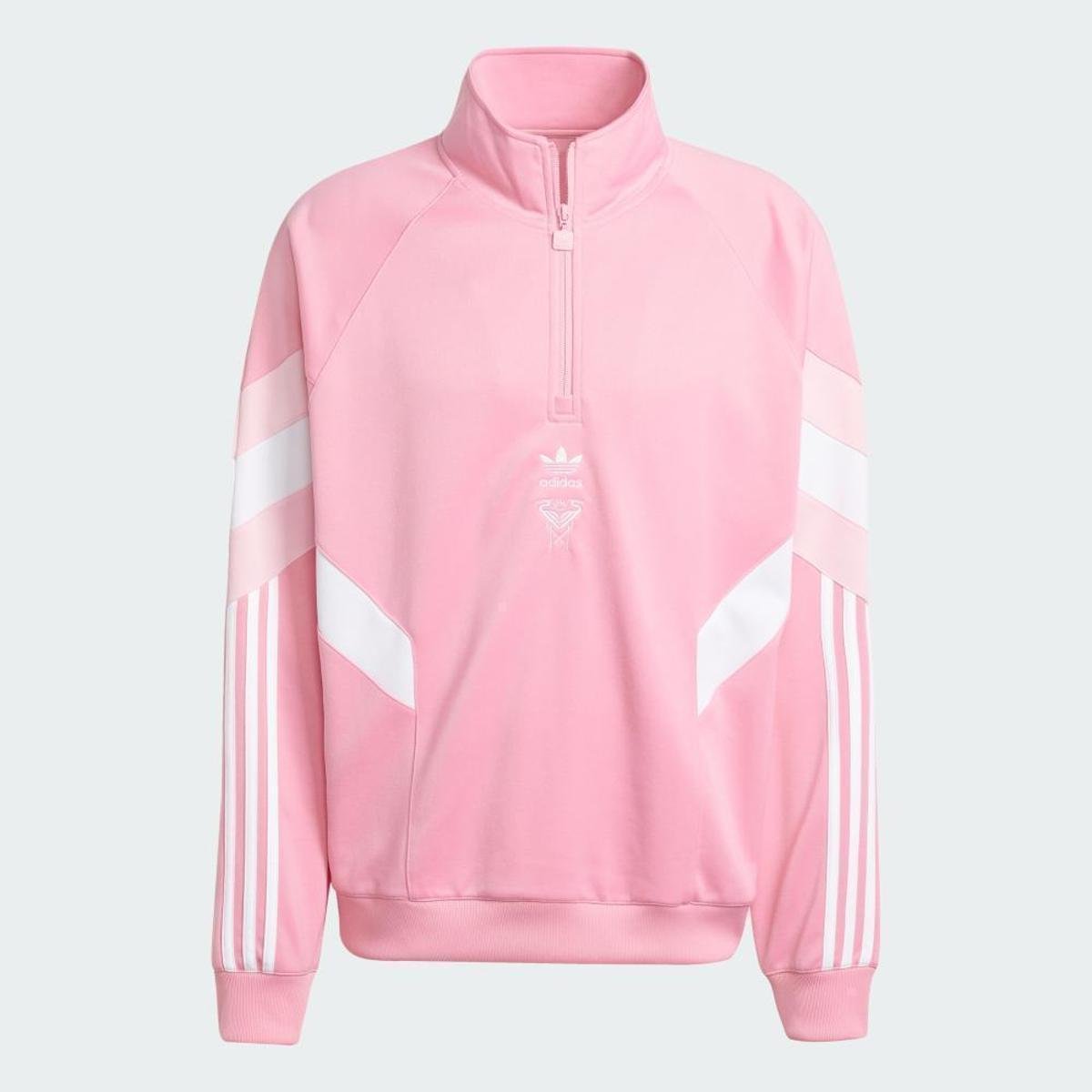 Casaco Adidas Moletom Rosa Masculino Adidas Stripes Calça E
