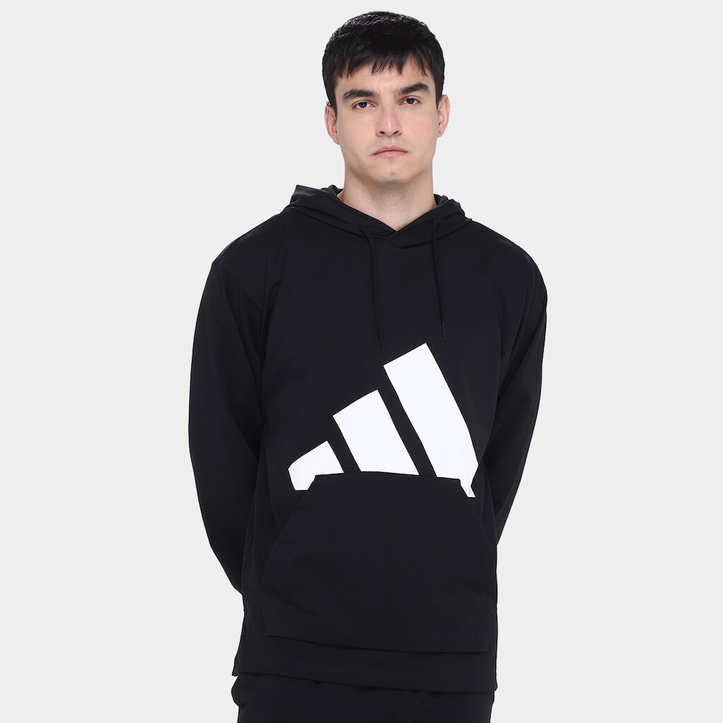 Moletom Adidas Leve Com Capuz Masculino