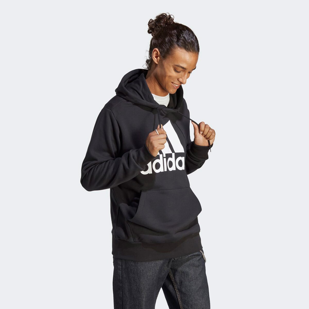 Moletom Adidas Logo Com Capuz Masculino