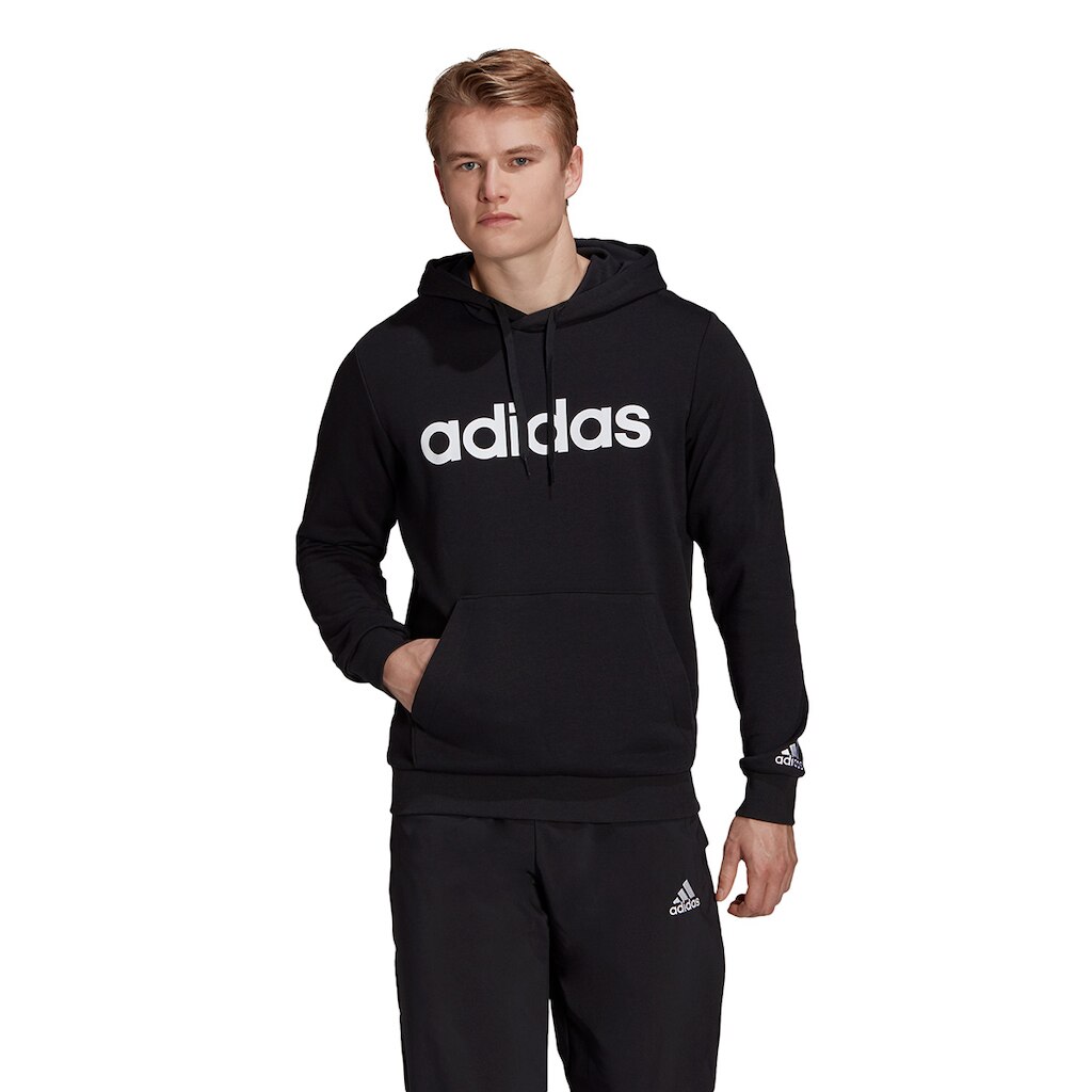 Moletom Adidas Logo Linear Com Capuz Masculino