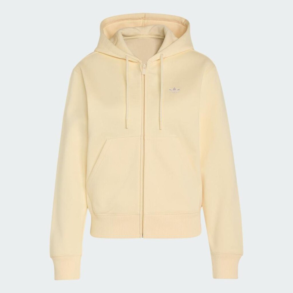 Moletom adidas Originals De Fleece Com Ziper Completo E Modelagem Padrão Essentials Feminino