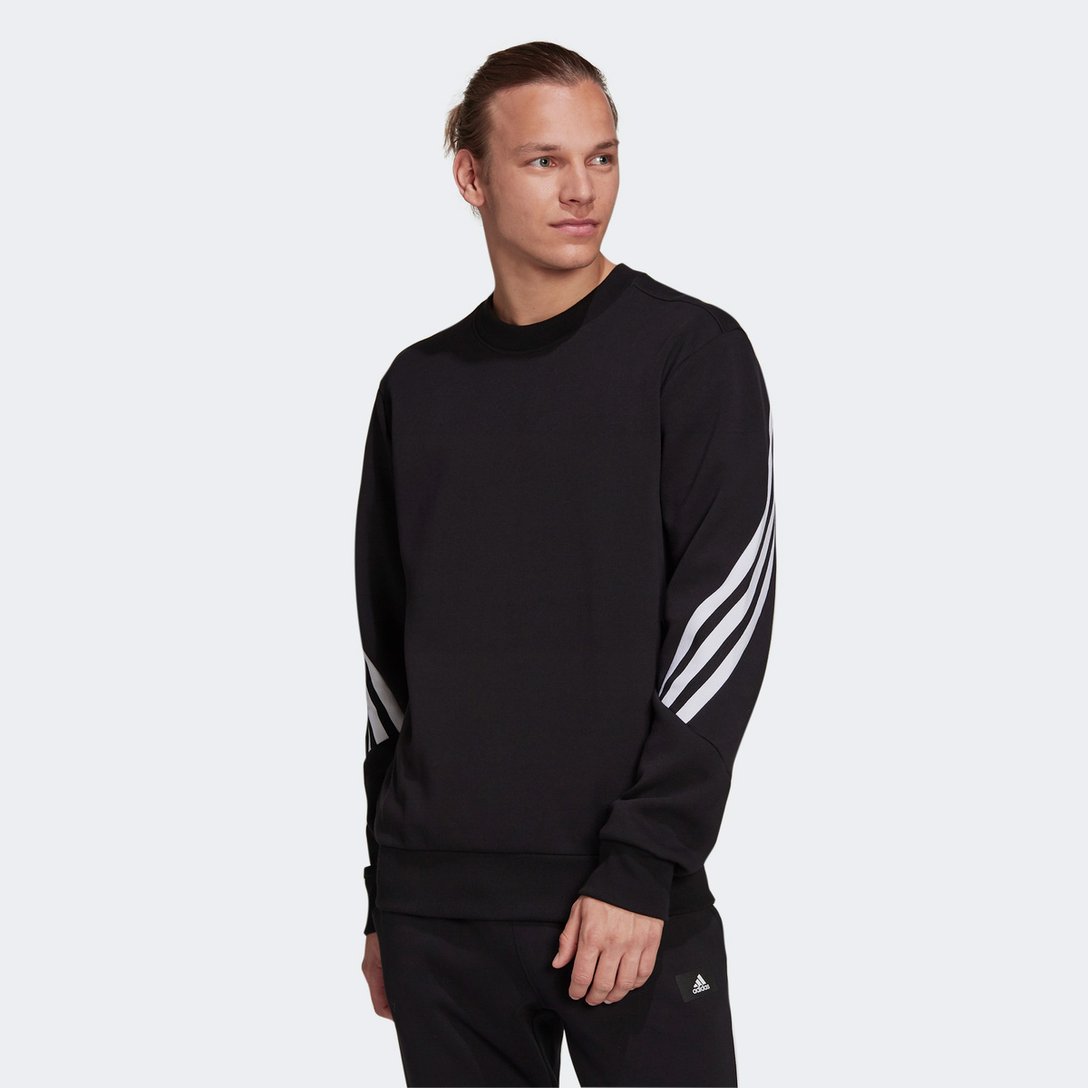 Moletom Adidas Sportswear Future Icon 3 Stripes Masculino Preto